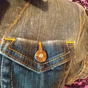 goodtime Jackets & Coats - Shrug jean jacket size L goodtime Jackets & Coats - Shrug jean jacket size L